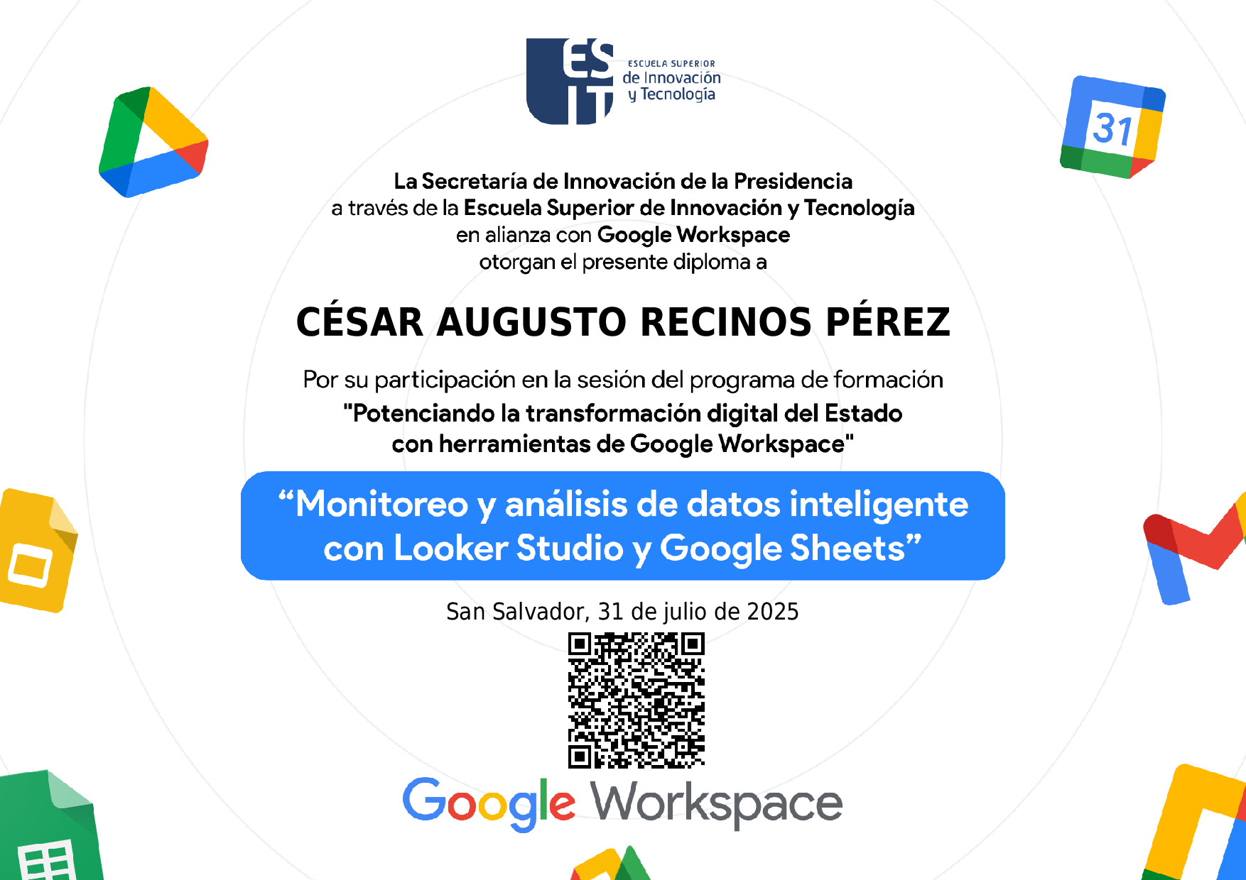Certificado