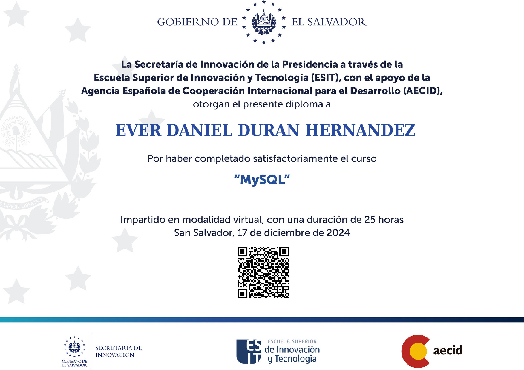 Certificado