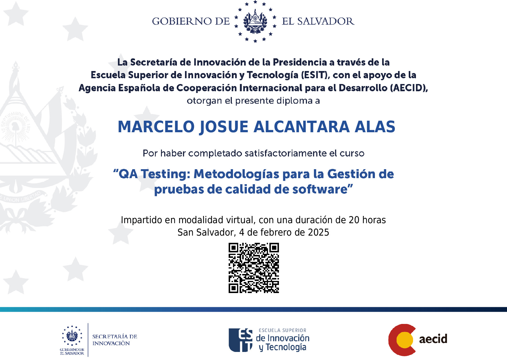 Certificado