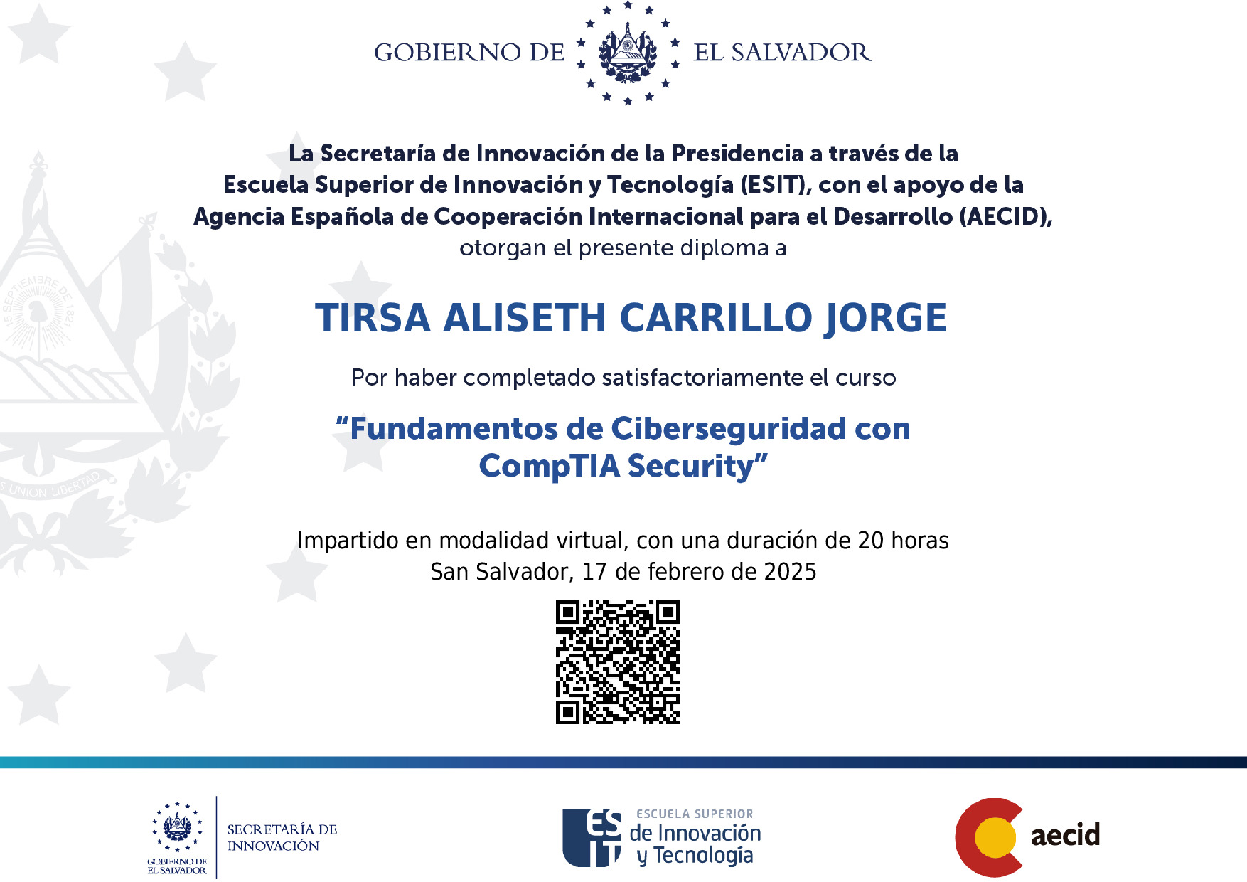 Certificado