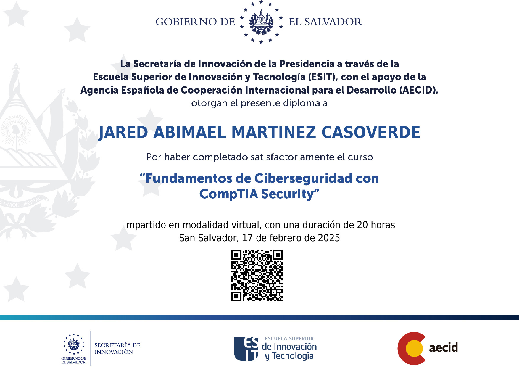 Certificado