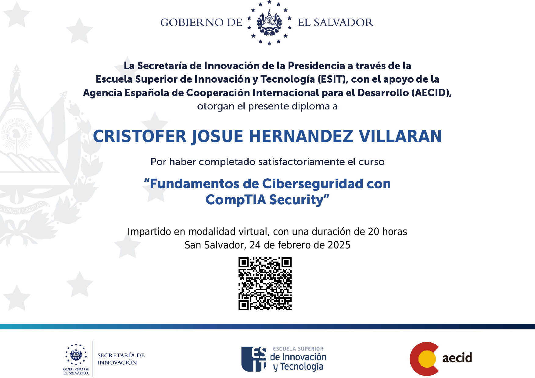 Certificado