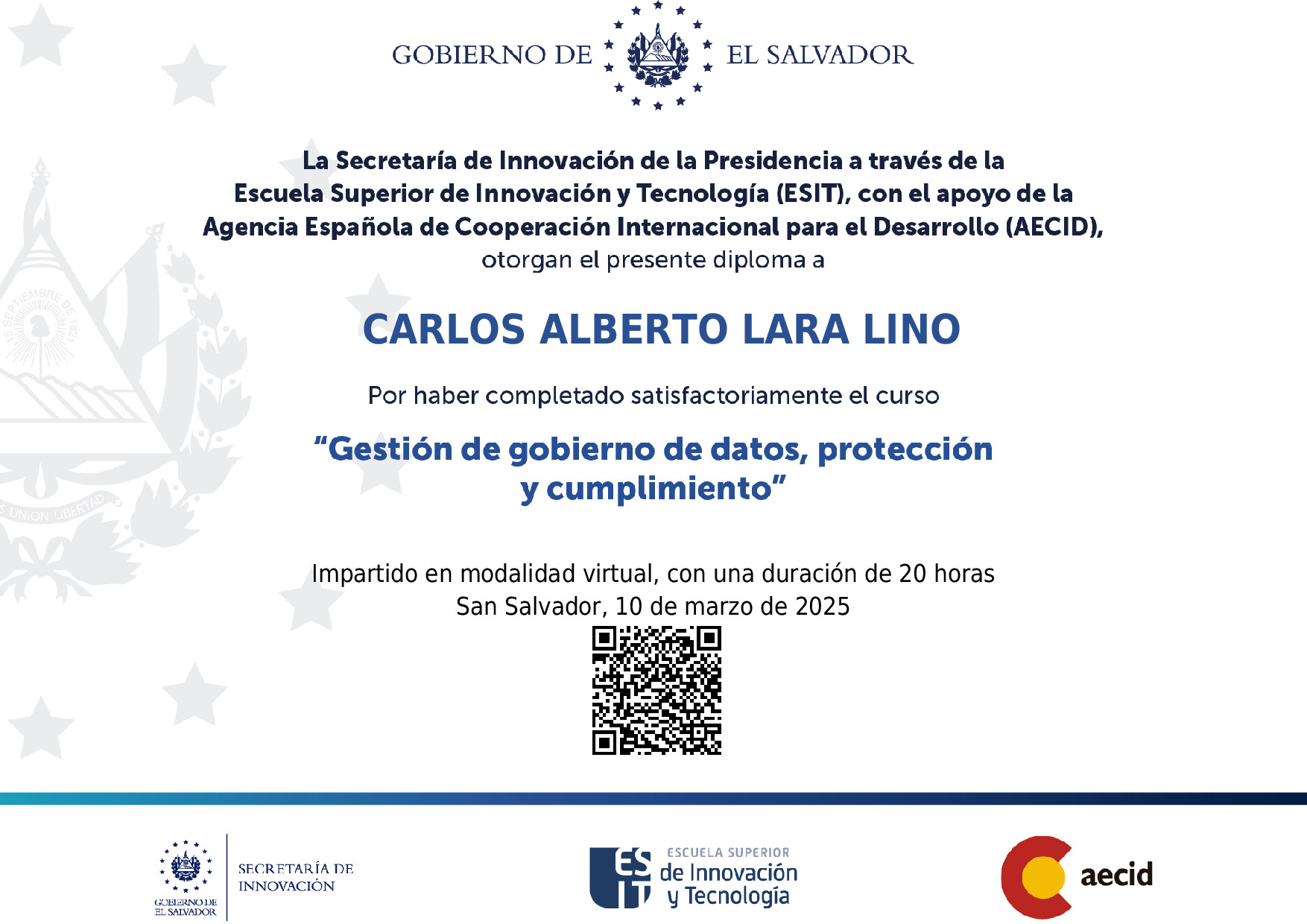 Certificado