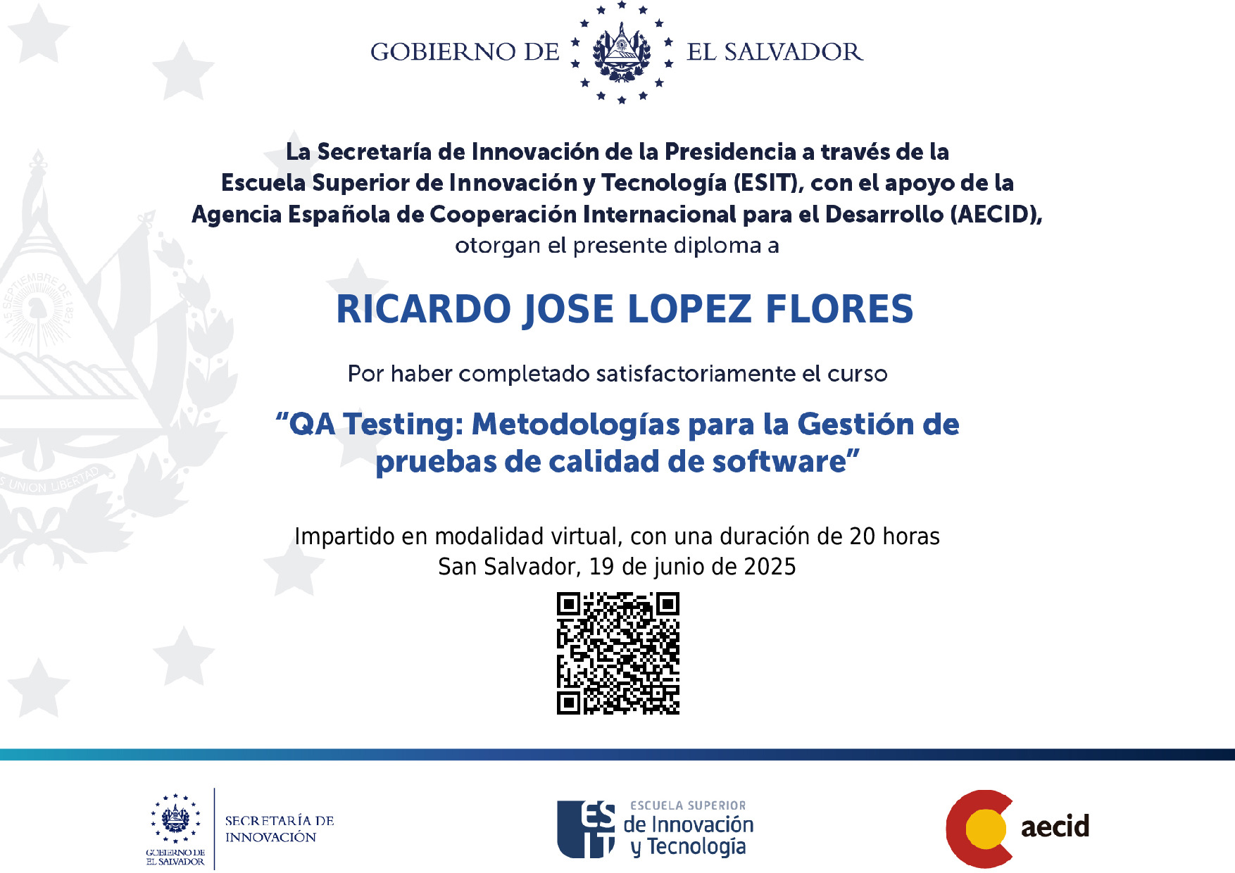 Certificado