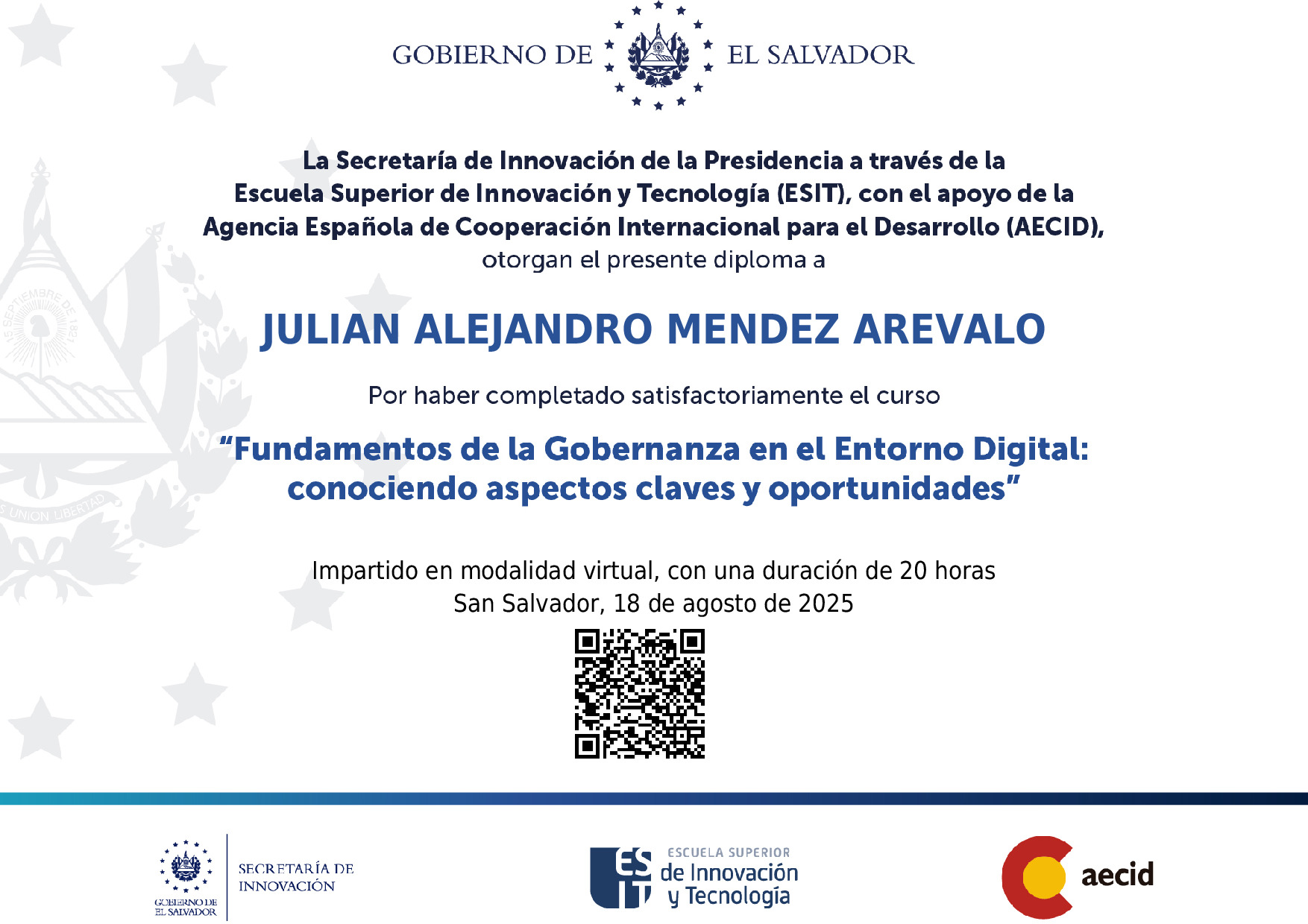 Certificado