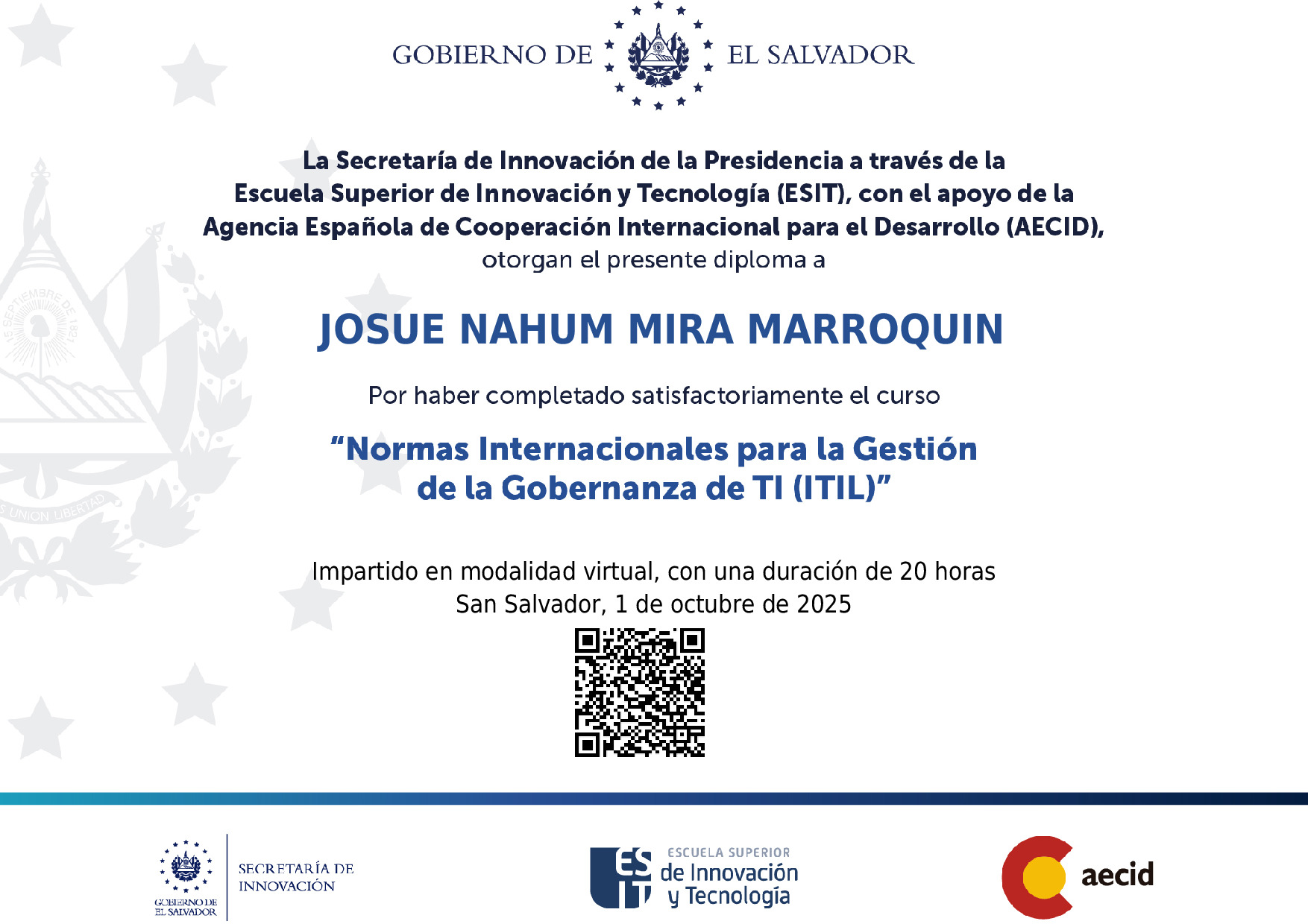 Certificado