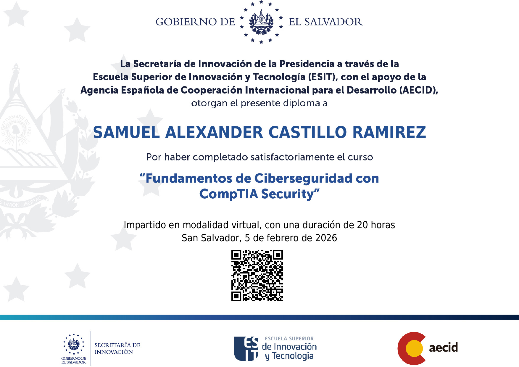 Certificado