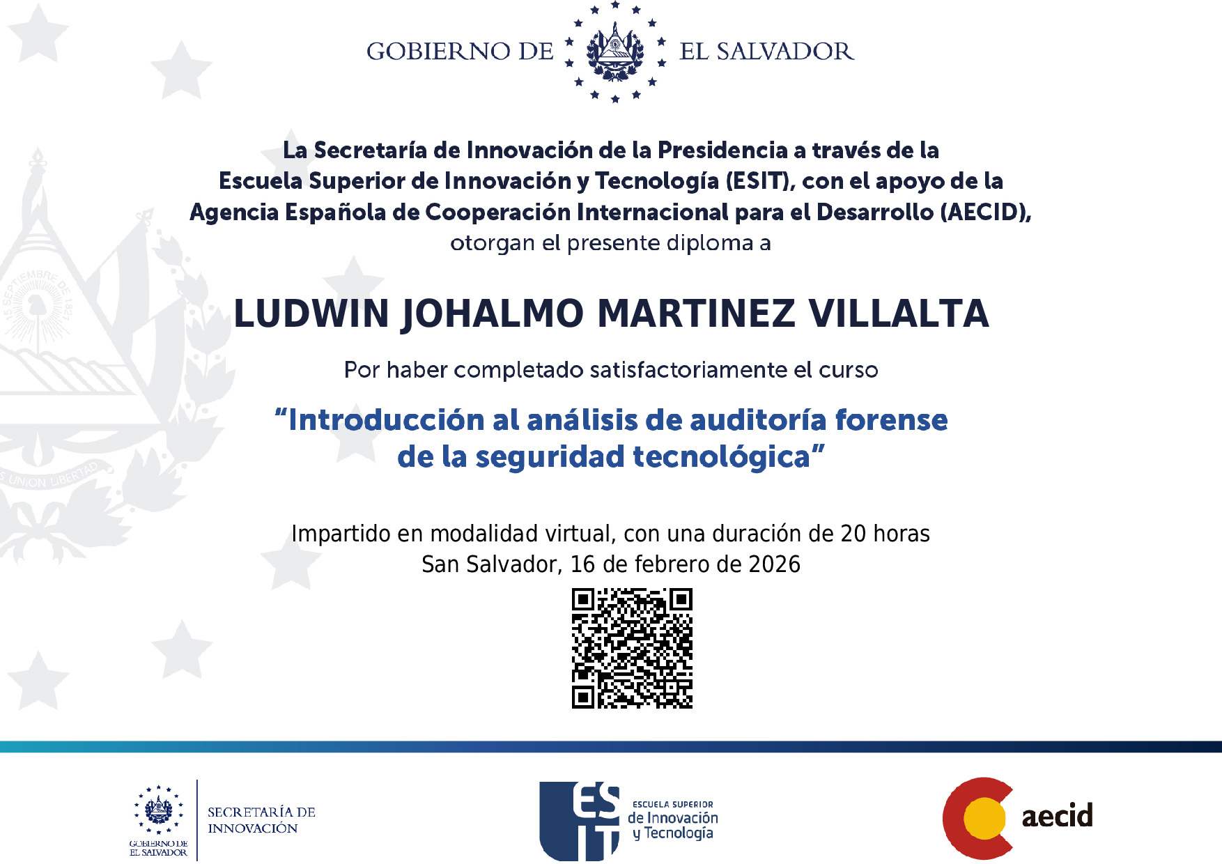 Certificado