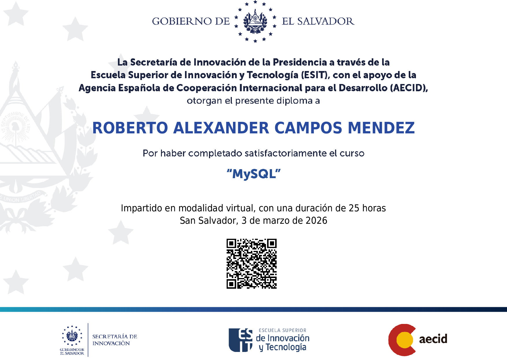 Certificado